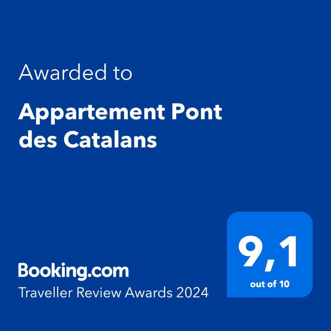 Appartement Pont Des Catalans Toulouse Eksteriør billede